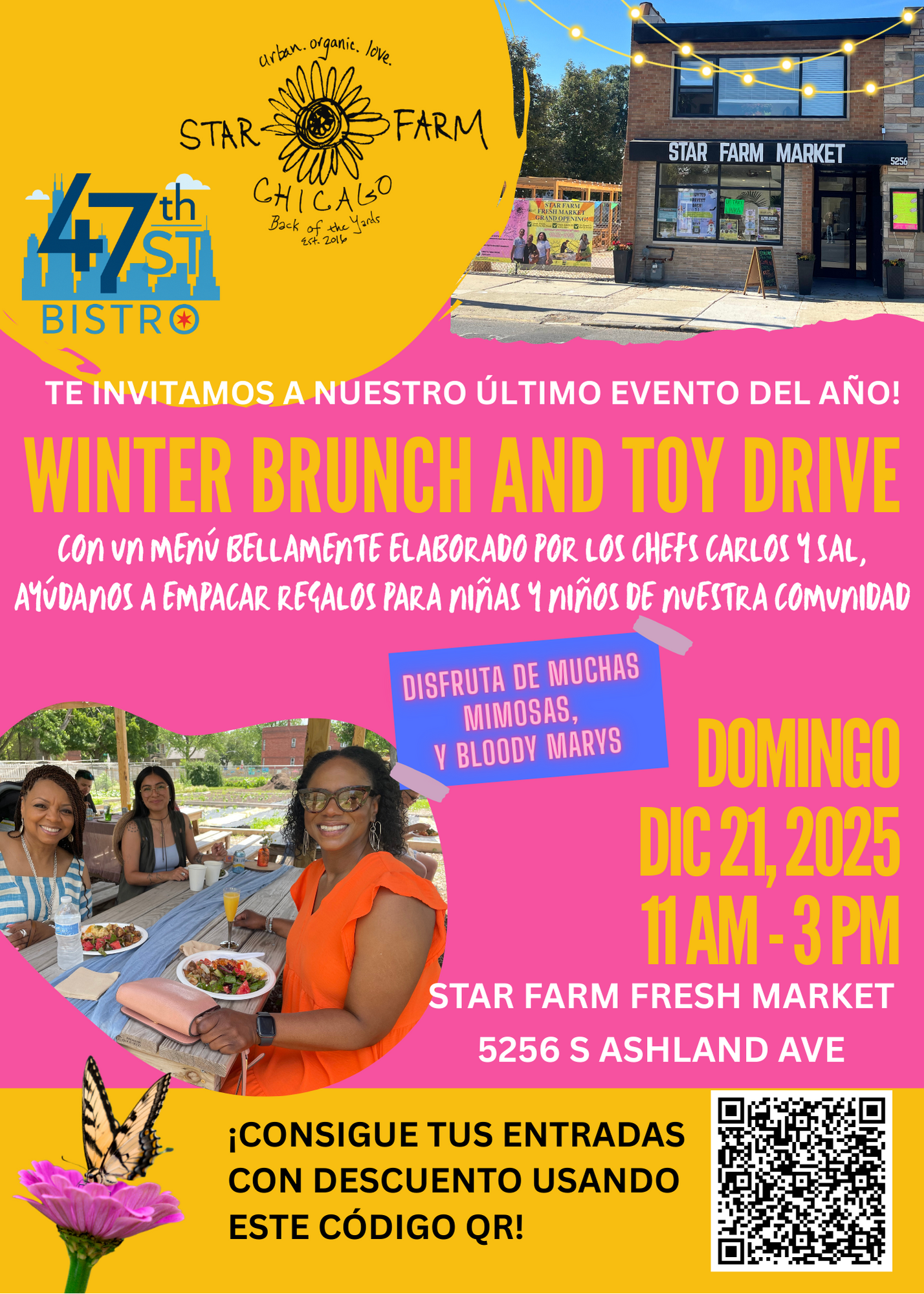 2025 December Brunch: Sunday 21st, 2025