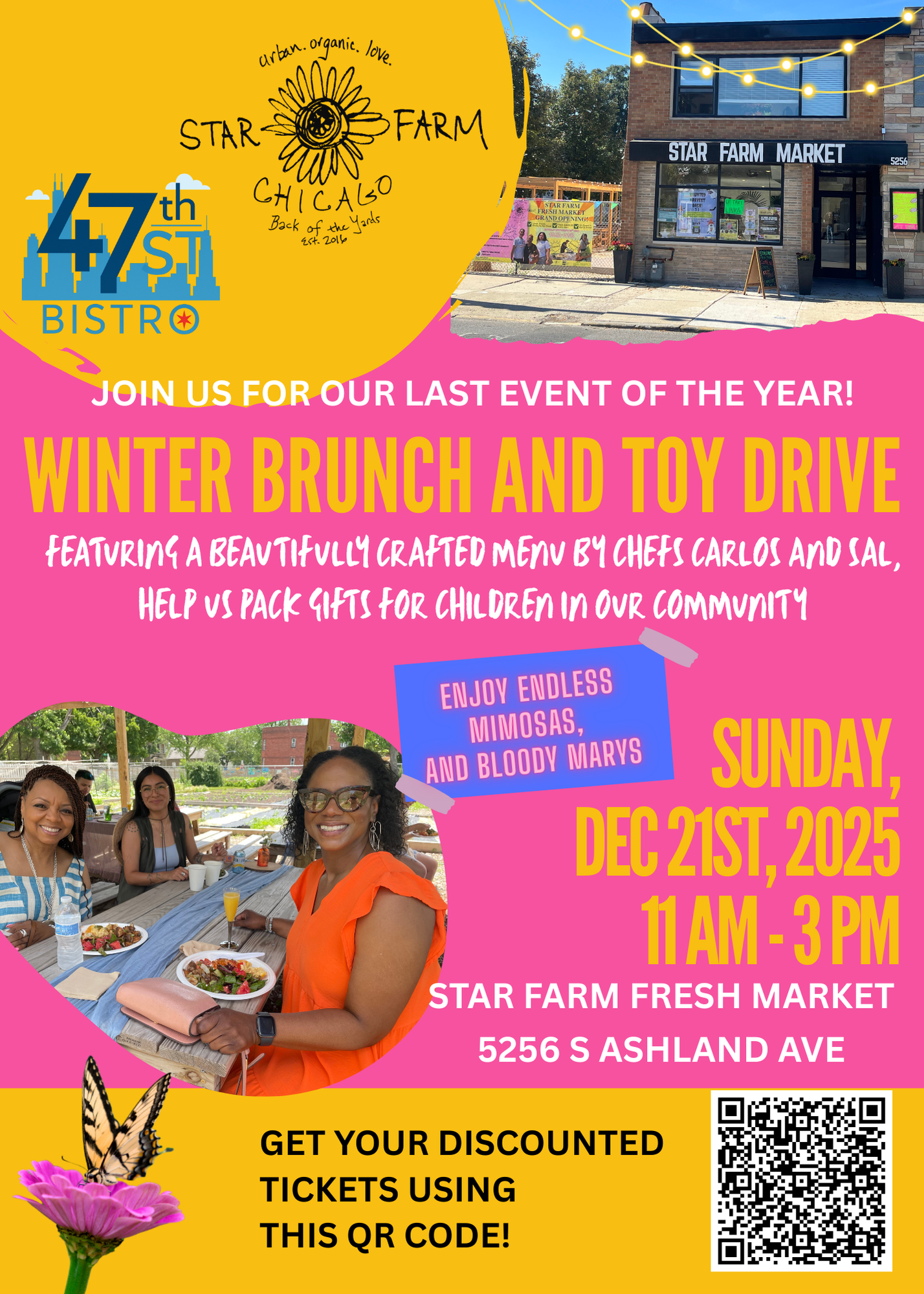 2025 December Brunch: Sunday 21st, 2025