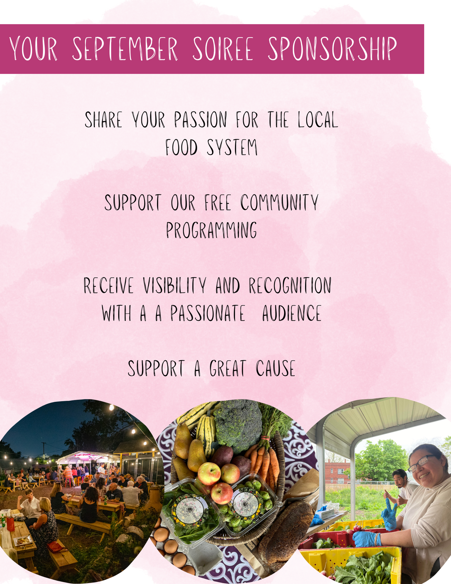 September Soiree 2025 Sponsorship Package