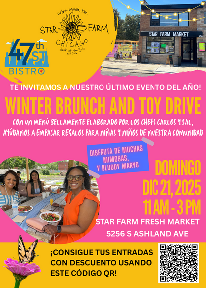 2025 December Brunch: Sunday 21st, 2025