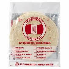 La Banderita Flour Tortillas - Burrito