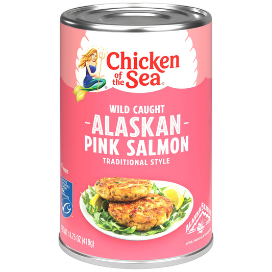 Chicken of the sea, Wild Caugth Alaskan Pink Salmon